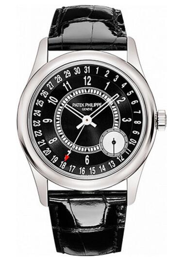 Review Patek Philippe Calatrava Date 6006 6006G-001 watch replica - Click Image to Close